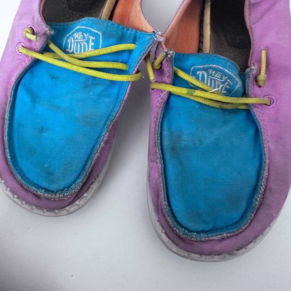 HEYDUDE Wendy Youth Slub - Girls' Size 13 Shoes - Picture 3 of 4